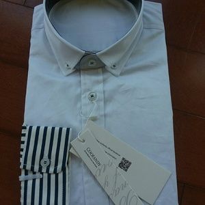 Nwt white button down